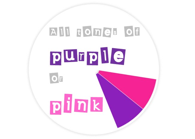 Colour week: wear purple and pink